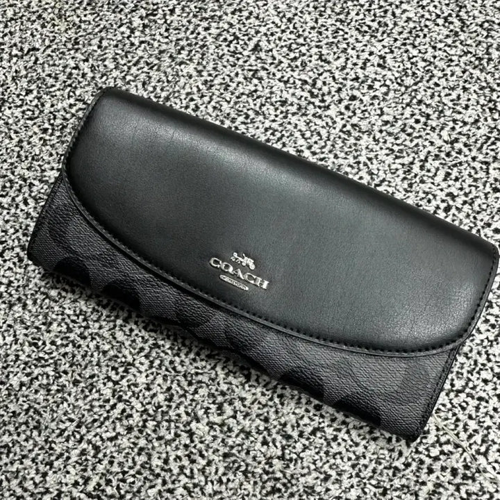 [BUNJANG] Coach Genuine Leather Long Wallet / 코치정품장지갑
