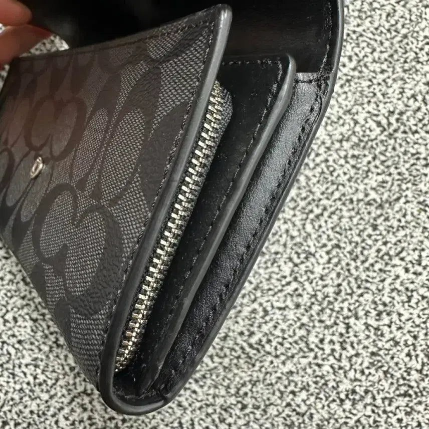 [BUNJANG] Coach Genuine Leather Long Wallet / 코치정품장지갑