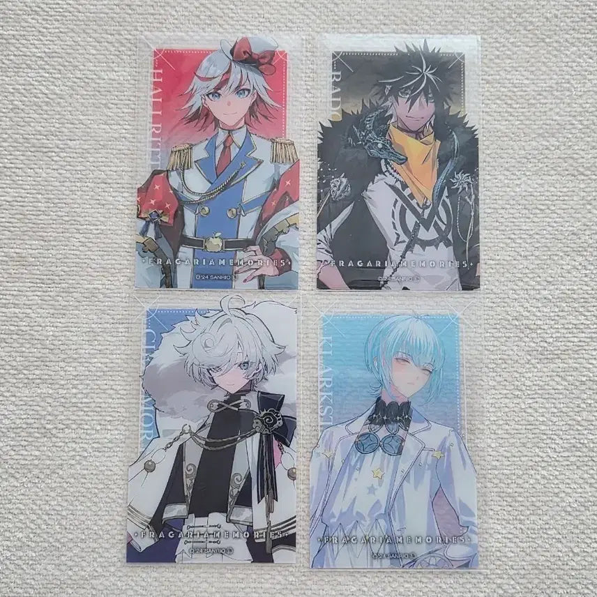 [BUNJANG] Fragaria Memories Clear Card Set / 프라가리아 메모리즈 클리어카드