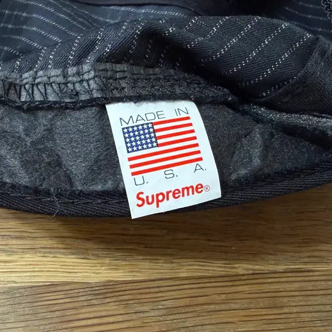 [BUNJANG] Supreme Box Logo Ripstop Camp Cap Black / 슈프림 박스로고 캠프캡 모자 블랙 립스탑
