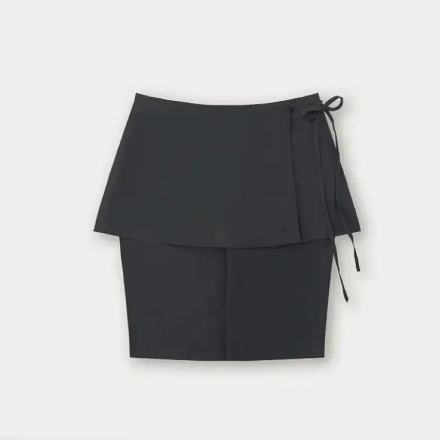 [BUNJANG] Somewhere Better Biker Layered Skirt Pants / 썸웨어버터 Biker Layered Skirt Pants