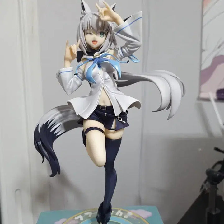 [BUNJANG] Shirakami Fubuki Luminous Figure Unsealed / 시라카미 후부키 루미너스 피규어 개봉
