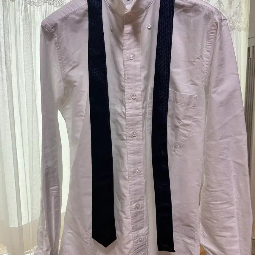 [BUNJANG] Dior Homme Oblique Silk Necktie Navy / 디올옴므 오블리크 실크 넥타이 네이비