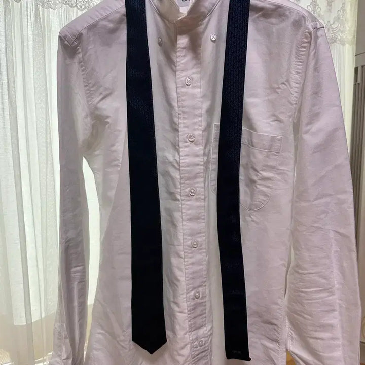 [BUNJANG] Dior Homme Oblique Silk Necktie Navy / 디올옴므 오블리크 실크 넥타이 네이비