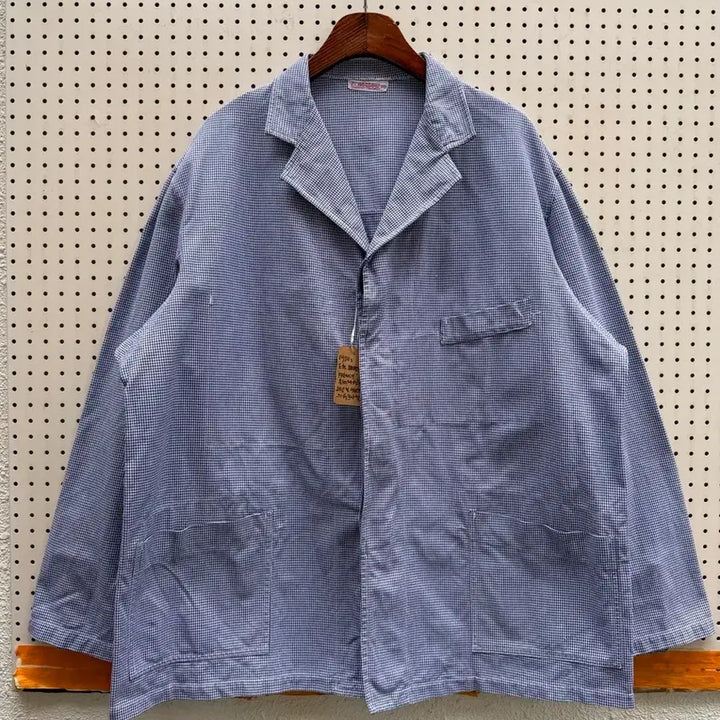 [BUNJANG] Ets. Bragard 1950s Houndstooth French Work Jacket / 1950s Ets.BRAGARD HOUNDTOOTH 50s프렌치워크자켓