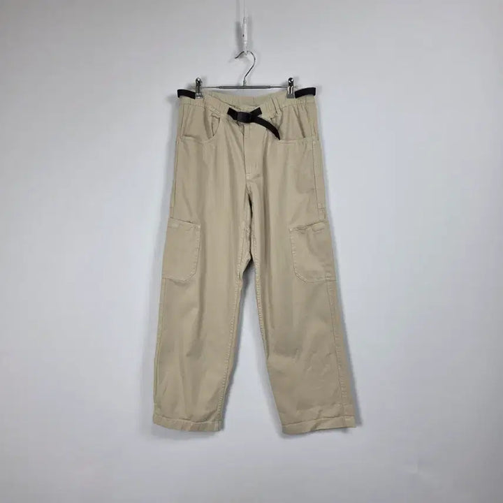 [BUNJANG] Gramicci Cargo Belted Pants Beige Men&