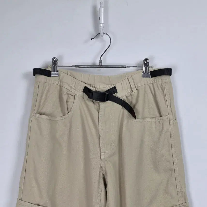 [BUNJANG] Gramicci Cargo Belted Pants Beige Men&