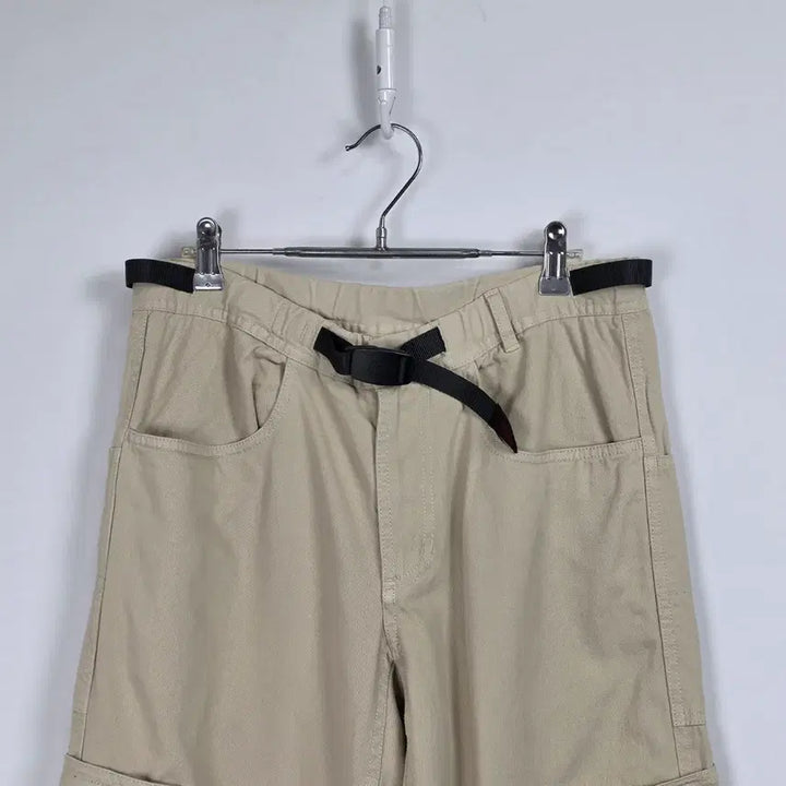 [BUNJANG] Gramicci Cargo Belted Pants Beige Men&