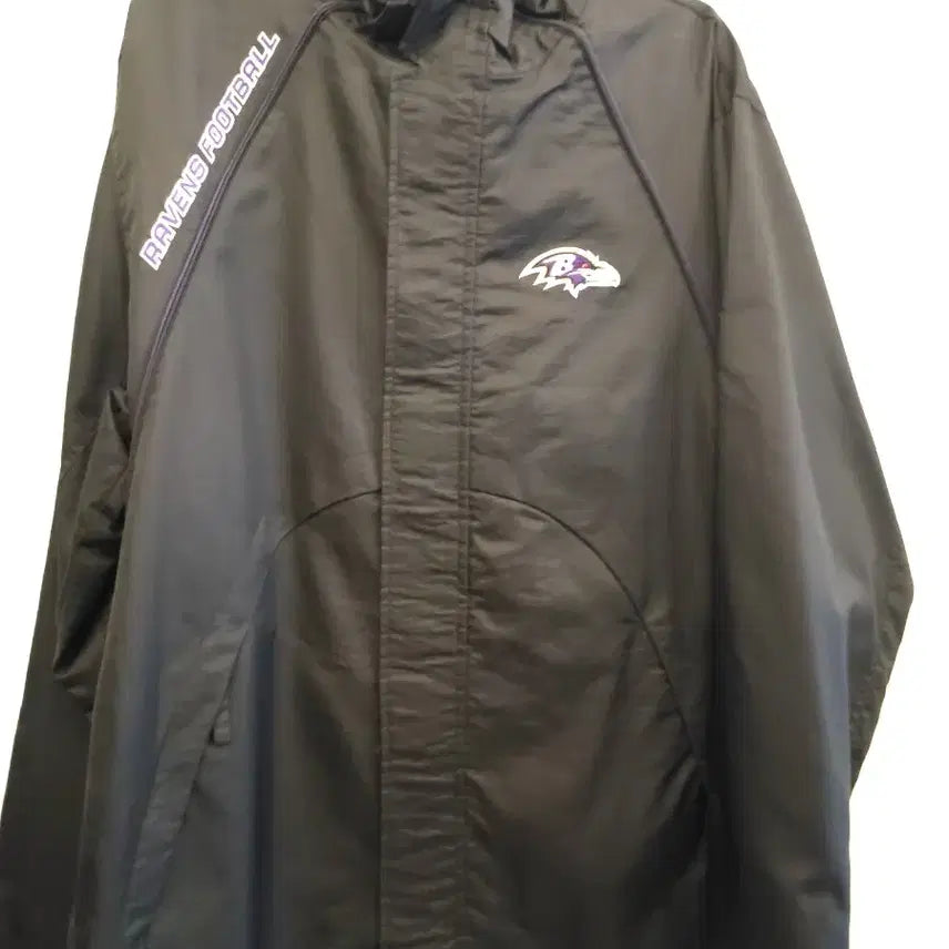 [BUNJANG] NFL Ravens Vintage Windbreaker Jacket - Medium / NFL 레이븐스 빈티지 바람막이/ M