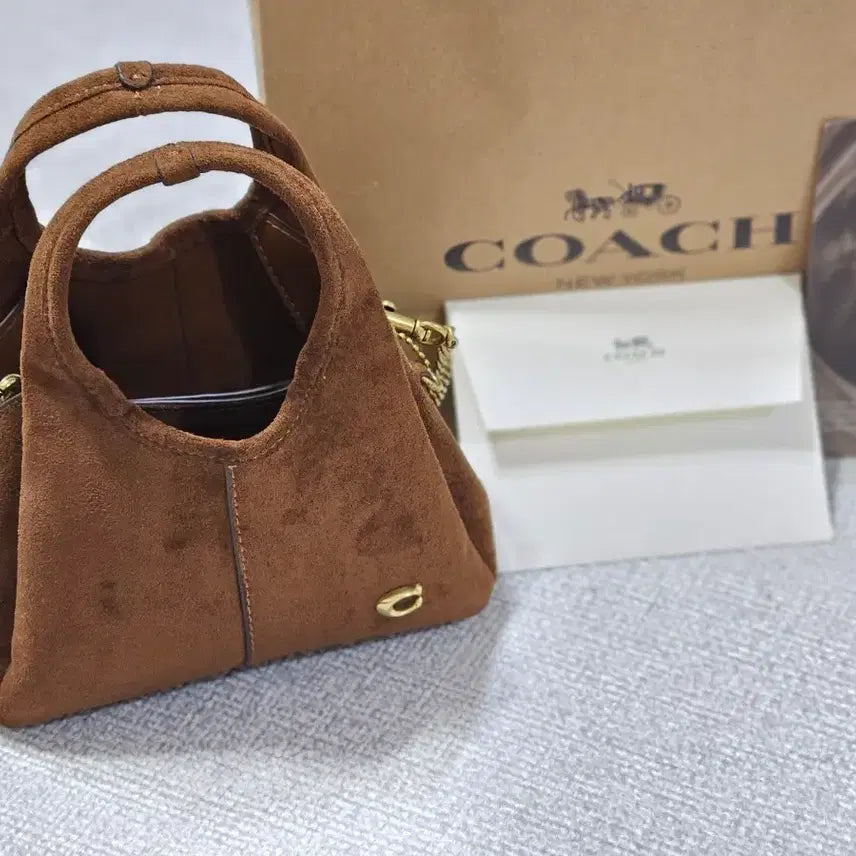 [BUNJANG] Coach Lana Mini Shoulder Bag Warm Brown / 코치 라나 미니 숄더백 웜브라운