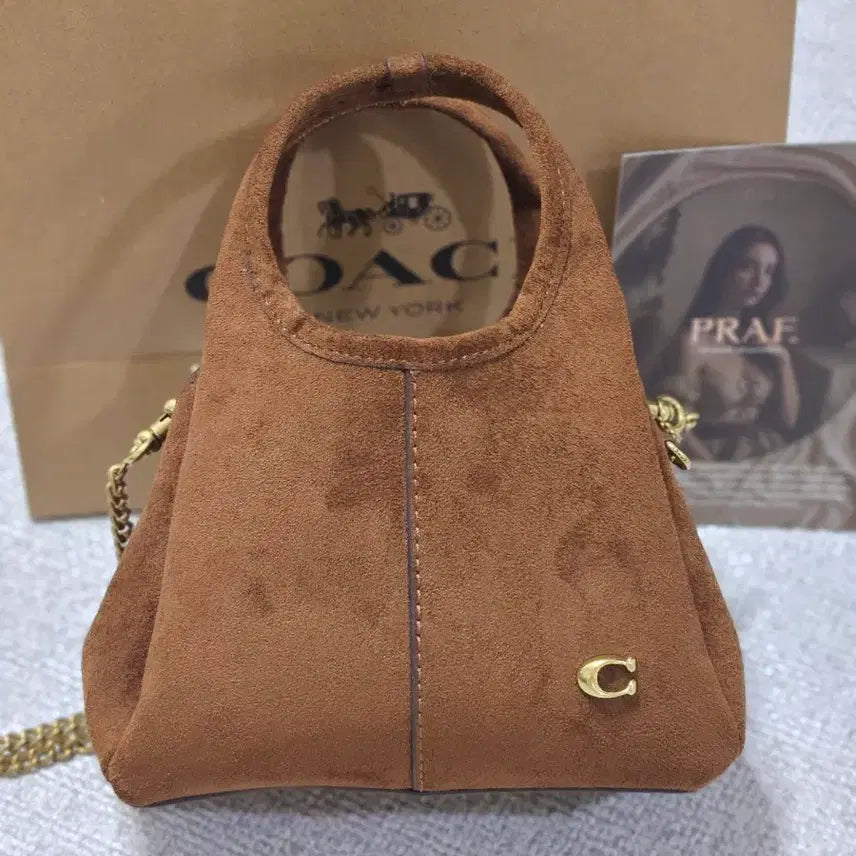 [BUNJANG] Coach Lana Mini Shoulder Bag Warm Brown / 코치 라나 미니 숄더백 웜브라운