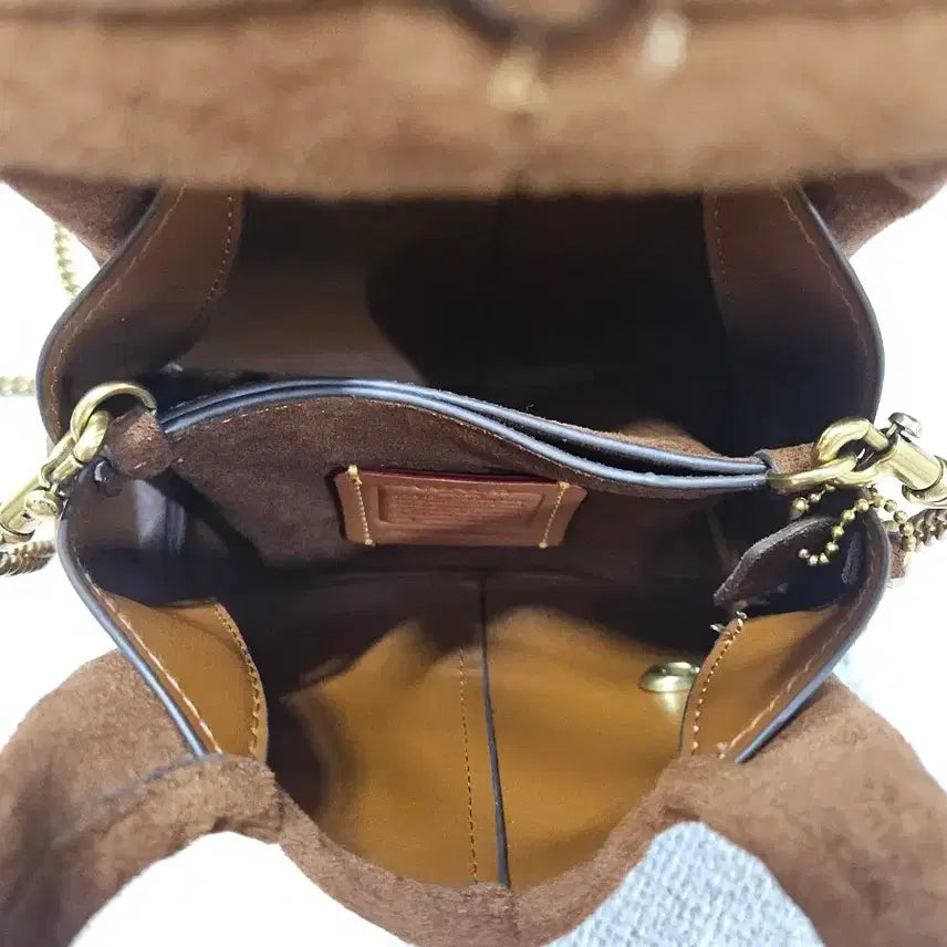 [BUNJANG] Coach Lana Mini Shoulder Bag Warm Brown / 코치 라나 미니 숄더백 웜브라운