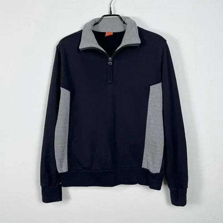 [BUNJANG] BOSS Hugo Boss Cotton Anorak Long Sleeve Sweatshirt L / BOSS 휴고 보스/면 아노락 긴팔 티 맨투맨 L 100/라덴