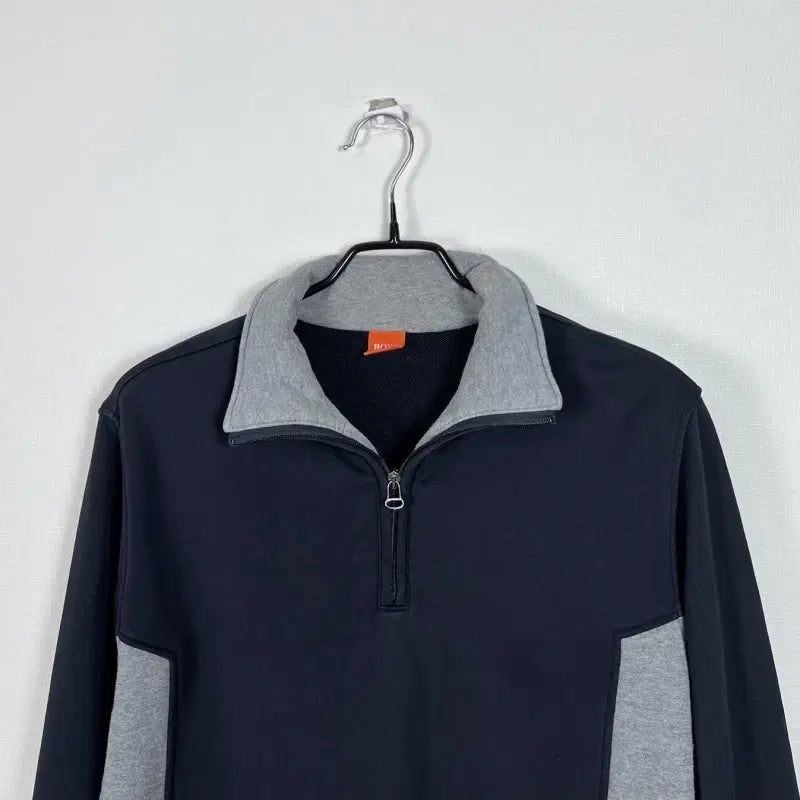 [BUNJANG] BOSS Hugo Boss Cotton Anorak Long Sleeve Sweatshirt L / BOSS 휴고 보스/면 아노락 긴팔 티 맨투맨 L 100/라덴