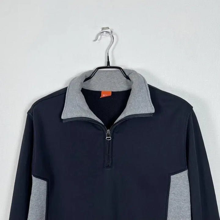 [BUNJANG] BOSS Hugo Boss Cotton Anorak Long Sleeve Sweatshirt L / BOSS 휴고 보스/면 아노락 긴팔 티 맨투맨 L 100/라덴