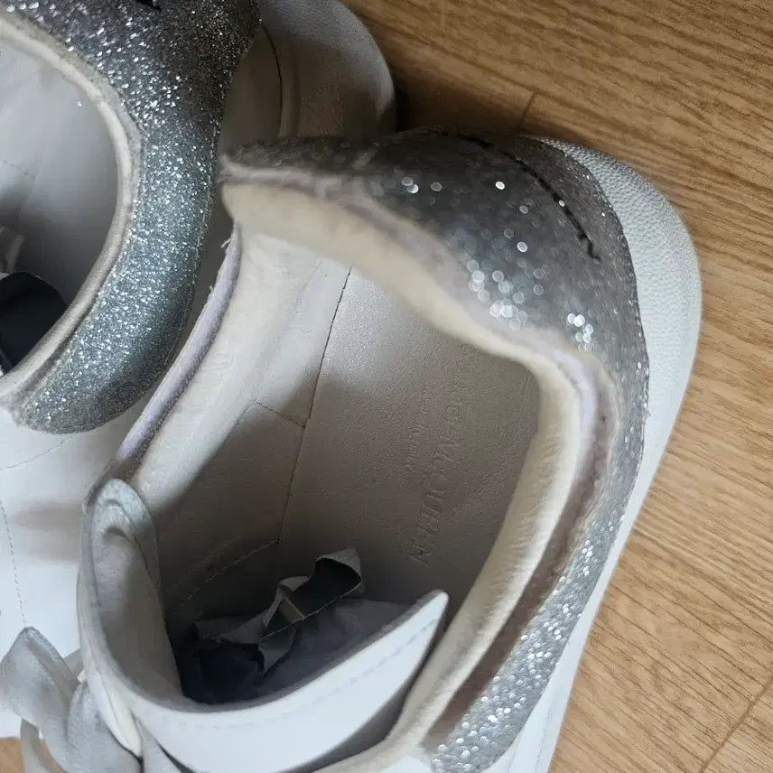 [BUNJANG] Alexander McQueen Oversized Sneaker White Size 42 (270mm) / 알렉산더 맥퀸 오버솔 스니커즈42(270mm)