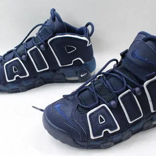 [BUNJANG] Nike Air More Uptempo Obsidian GS Sneakers / [245]Nike Air More Uptempo GS