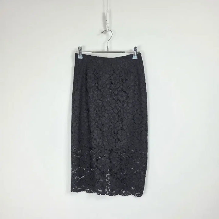 [BUNJANG] H&amp;M Black Lace Midi Skirt Women&