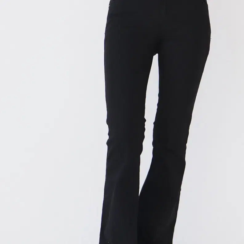 [BUNJANG] OOT OOTJ Nudy Low-Rise Long Bootcut Jeans (Black/S) / 새상품 찰떡 OOT OOTJ 로우라이즈 누디 롱부츠컷 (블랙/S)