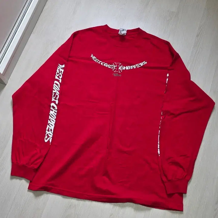 [BUNJANG] Vintage West Coast Choppers Long Sleeve T-Shirt 2XL / 빈티지 웨스트코스트차퍼스 롱슬리브 2xl