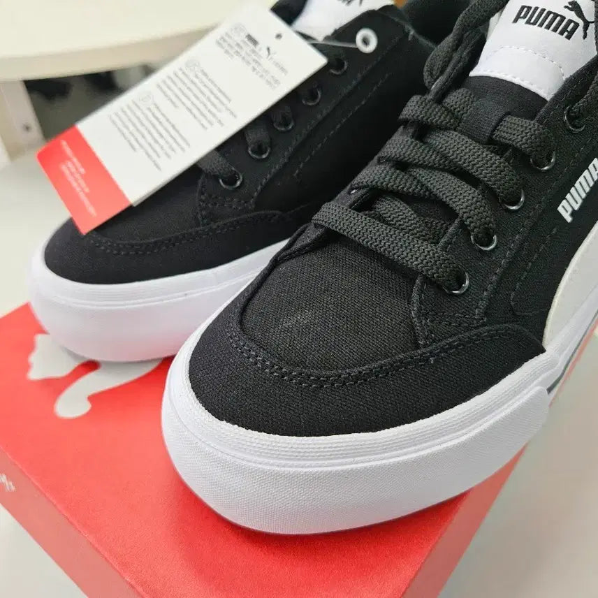 [BUNJANG] Puma Sneakers Black/White 260mm / 푸마 스니커즈 260mm 블랙/화이트 새상품