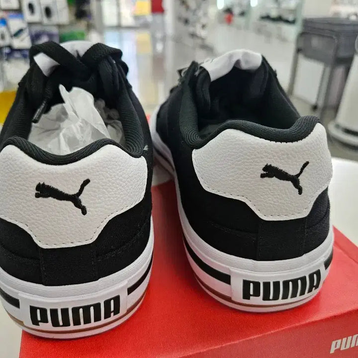 [BUNJANG] Puma Sneakers Black/White 260mm / 푸마 스니커즈 260mm 블랙/화이트 새상품