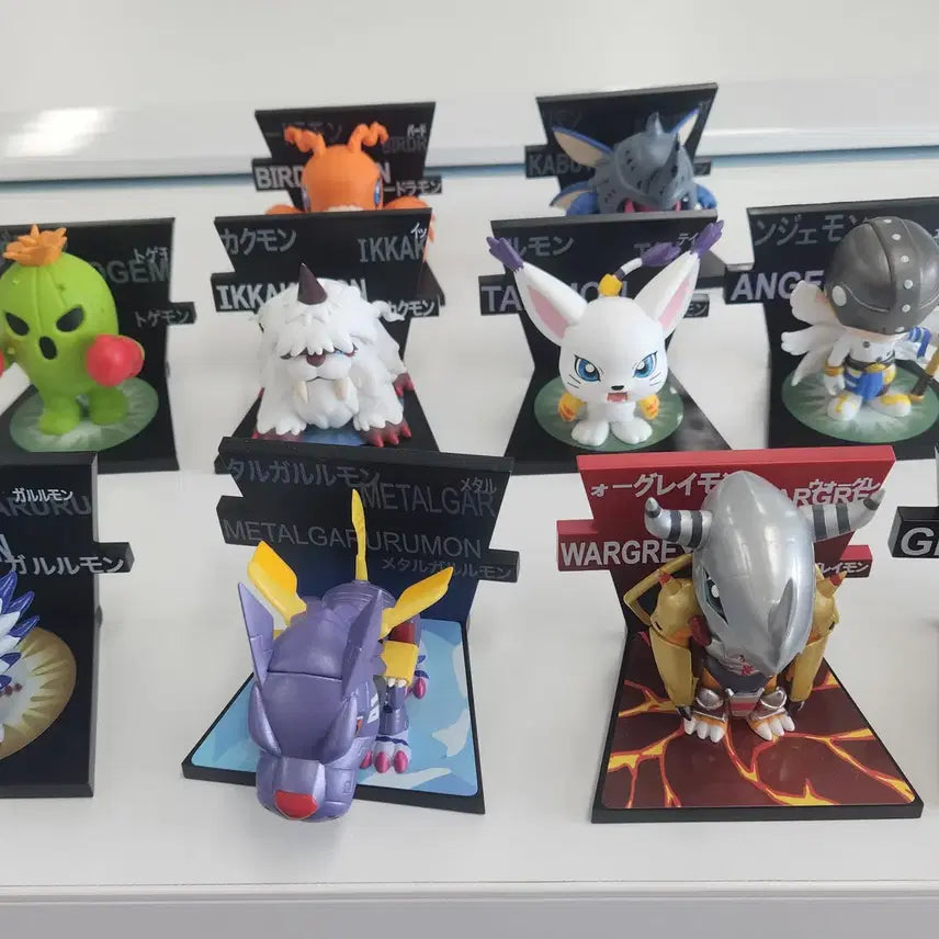 [SOLD OUT] 팝마트 디지몬 10종(스페셜X, 개봉O, 카드O, 낱개X) 세트 판매