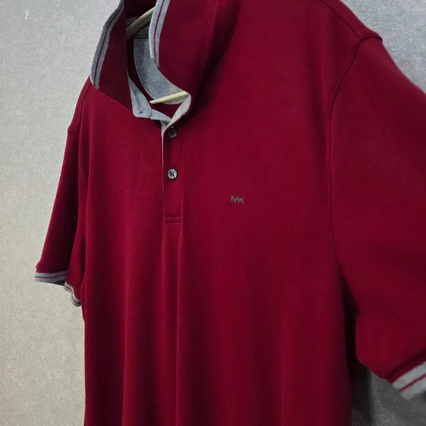 [BUNJANG] Michael Kors Classic PK T-Shirt / 마이클코어스 반팔 카라 PK 티셔츠 MICHAEL KORS