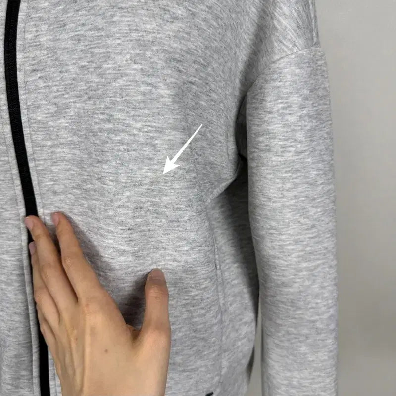 [BUNJANG] Uniqlo Training Jacket Jumper Grey Women&