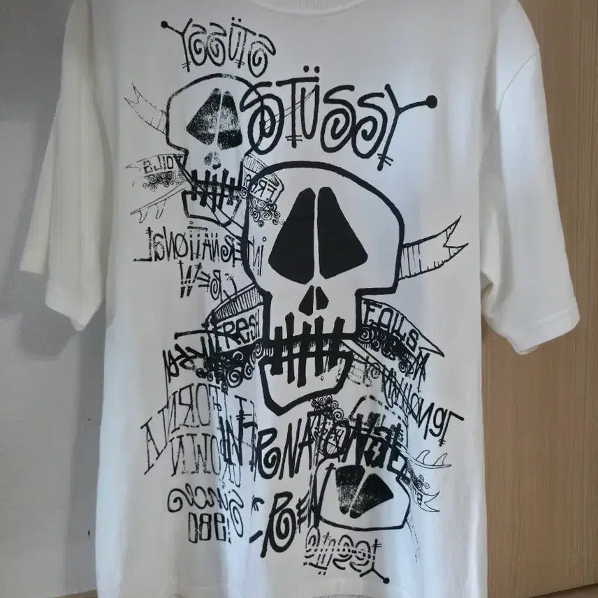 [BUNJANG] Stussy Dyed Skull Short Sleeve T-Shirt / 2026  스투시공홈 정품 스투시 다이드 스컬  반팔티
