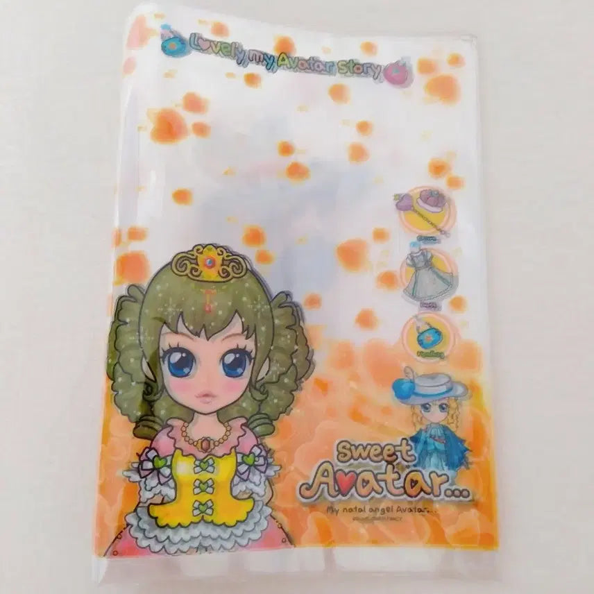 [BUNJANG] Sunflower Fancy Avatar Book Cover / 해바라기팬시 아바타 북커버 / 고전 문구 만화 빈티지 책비닐 책포장 굿즈