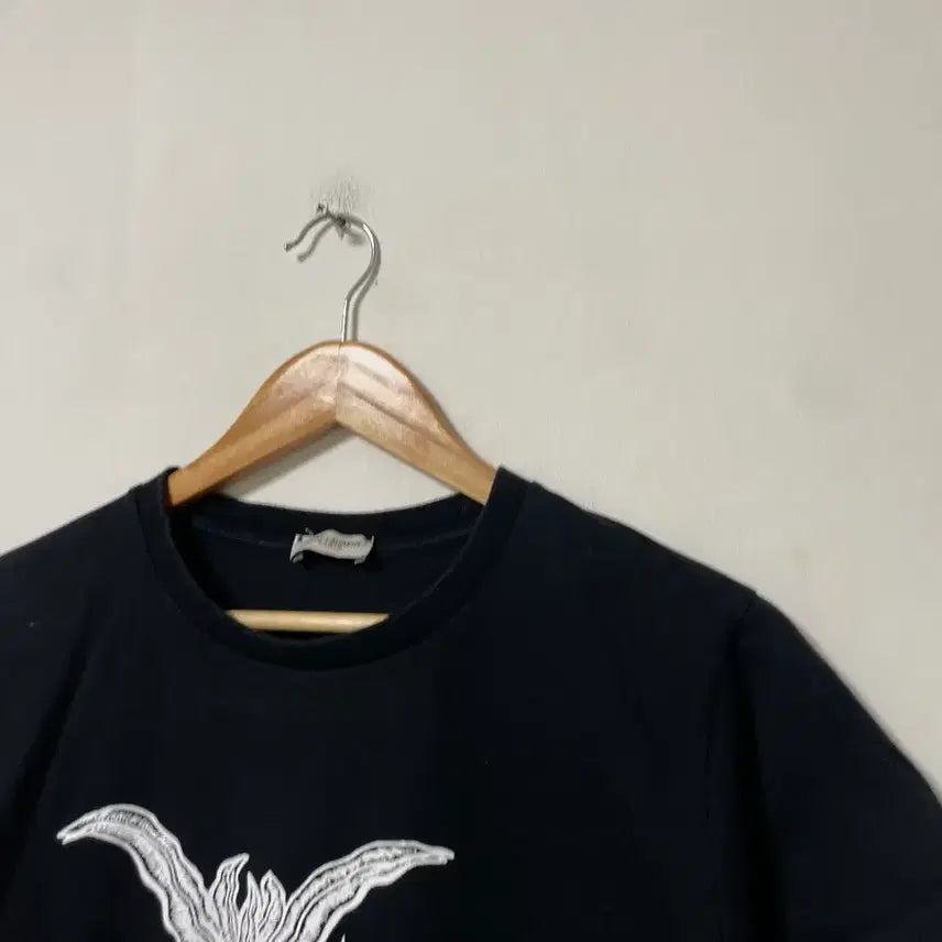 [BUNJANG] Vintage Black Loose Fit Short Sleeve T-Shirt / 55-66 블랙 빈티지 루즈핏 반팔티