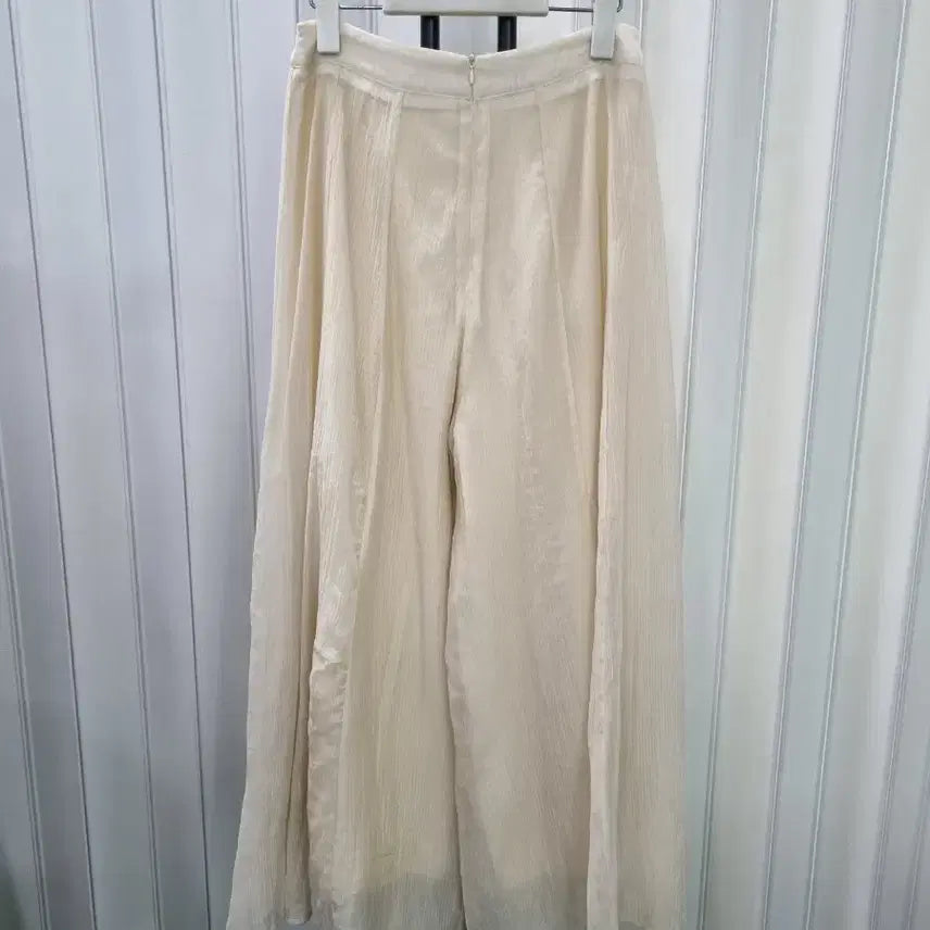 [BUNJANG] Ivory Wide Linen Pants / 아이보리 와이드 린넨 바지