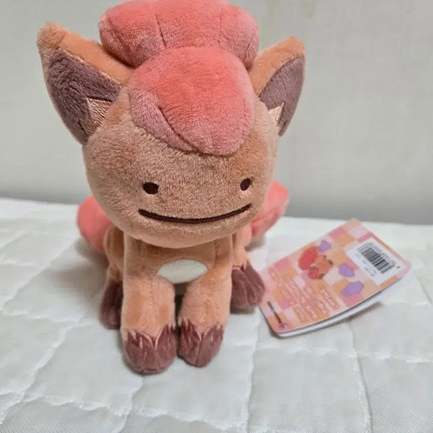 [BUNJANG] Ditto Vulpix Transformation Plush Doll / 성수 메타몽 식스테일 플레이그라운드 변신 메타몽 봉제인형 택포 3.9
