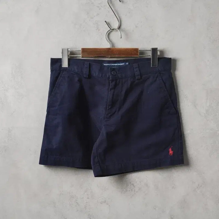 [BUNJANG] Polo Ralph Lauren Navy Embroidered Pony Chino Shorts / 폴로 랄프포렌 쇼츠 반바지 M0411