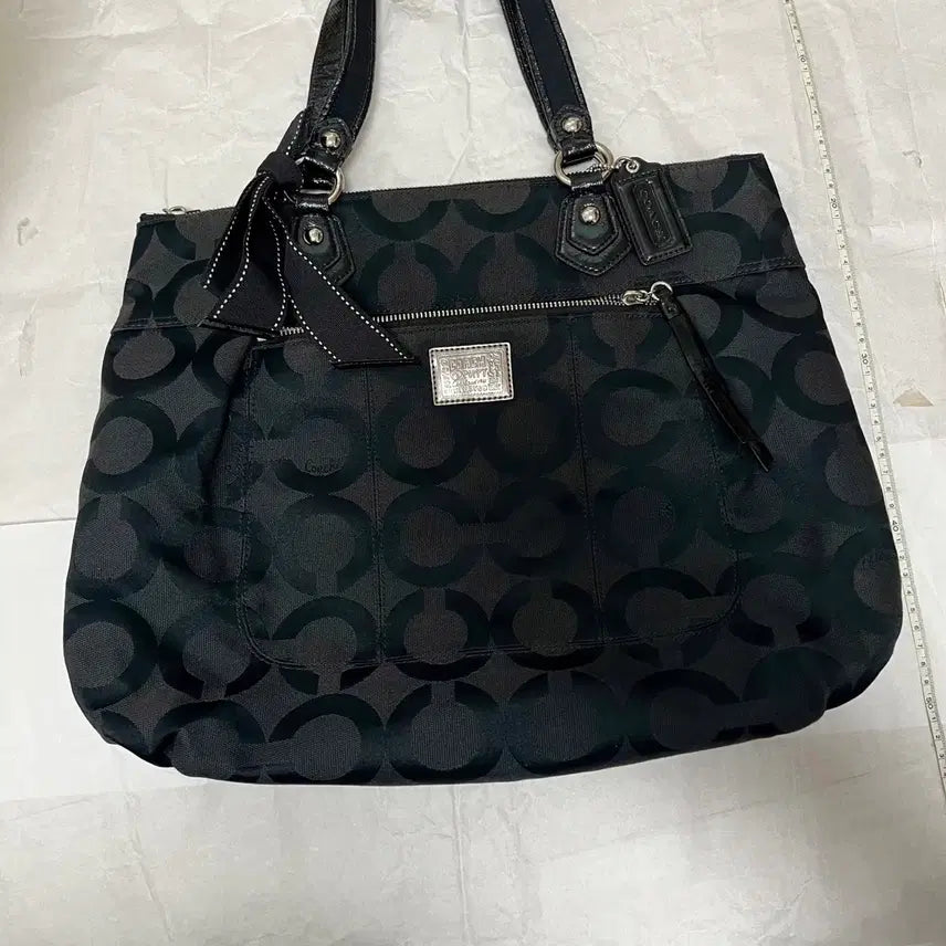 [BUNJANG] COACH Big Tote Bag Shoulder Bag / COACH 코치 빅 토트백 숄더백 보부상 가방