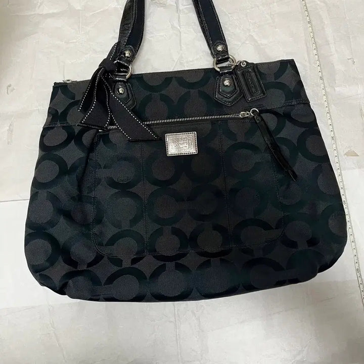 [BUNJANG] COACH Big Tote Bag Shoulder Bag / COACH 코치 빅 토트백 숄더백 보부상 가방