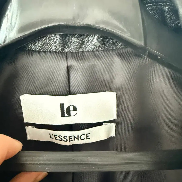 [BUNJANG] Le Black Leather Oversized Jacket / Le 르 레더 자켓 블랙 오버핏 가죽자켓