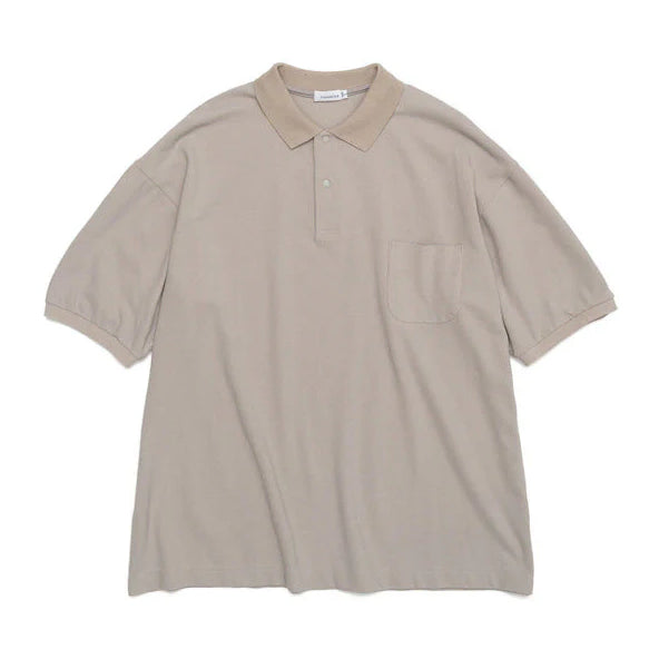 [BUNJANG] nanamica Pocket Polo Shirt Taupe L / 나나미카 포켓 폴로셔츠 Taupe L