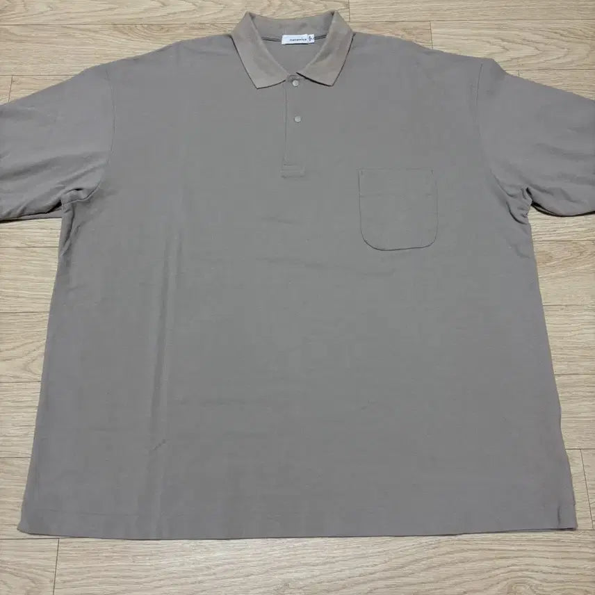 [BUNJANG] nanamica Pocket Polo Shirt Taupe L / 나나미카 포켓 폴로셔츠 Taupe L