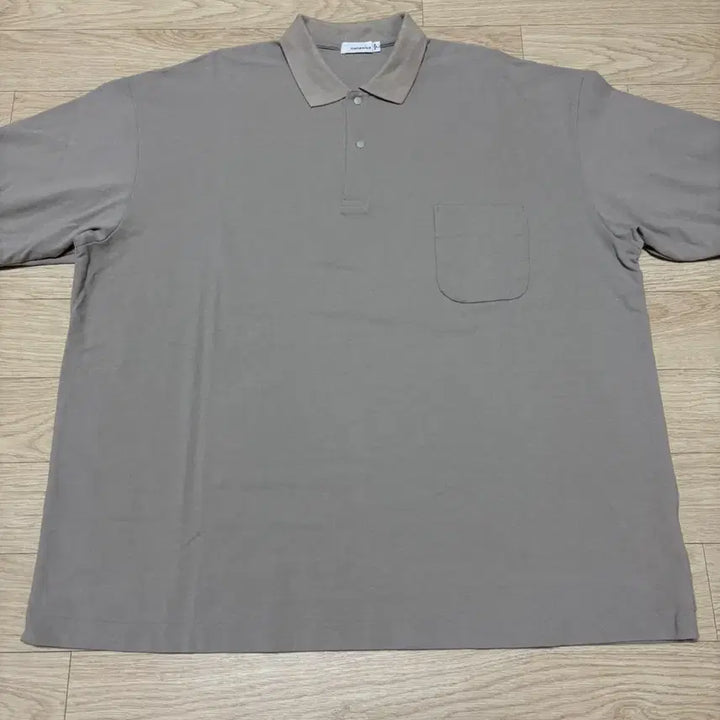 [BUNJANG] nanamica Pocket Polo Shirt Taupe L / 나나미카 포켓 폴로셔츠 Taupe L