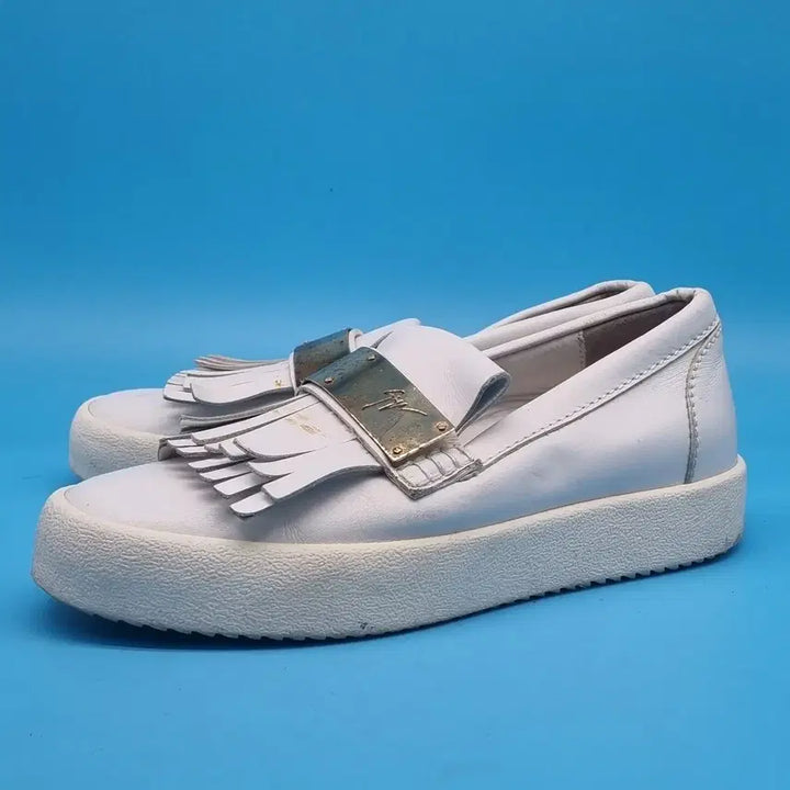 [BUNJANG] Giuseppe Zanotti Metal Slip-on Shoes 255 / hh 쥬세페자노티 메탈 슬립온 255