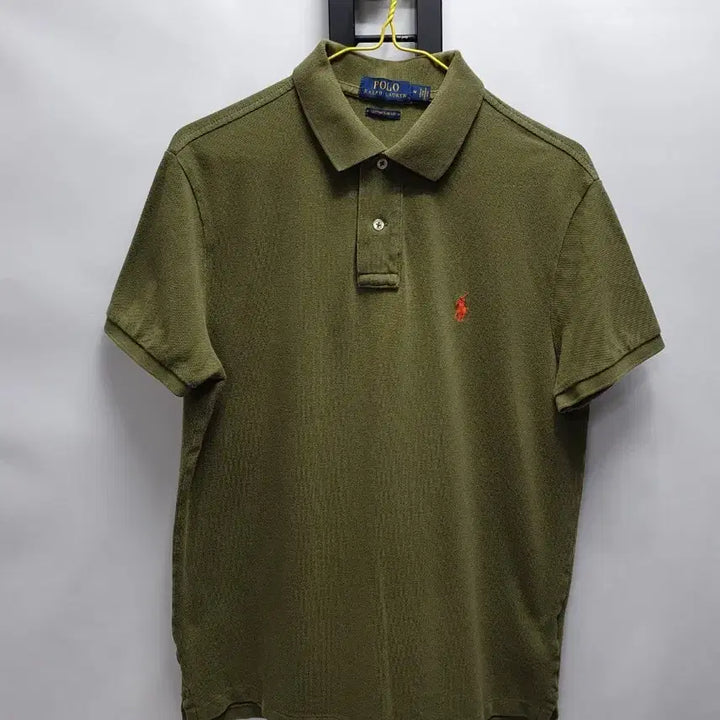 [BUNJANG] Polo Ralph Lauren Khaki Short-Sleeve Polo Shirt (Medium) / 폴로 랄프로렌 반팔 카라티 카키 m