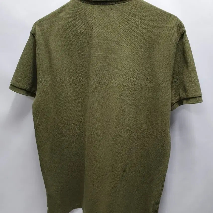 [BUNJANG] Polo Ralph Lauren Khaki Short-Sleeve Polo Shirt (Medium) / 폴로 랄프로렌 반팔 카라티 카키 m