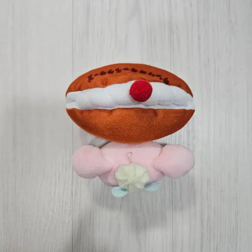 [BUNJANG] Sanrio My Melody Strawberry Cream Bread Plush Doll / 산리오 마이멜로디 딸기크림빵 인형