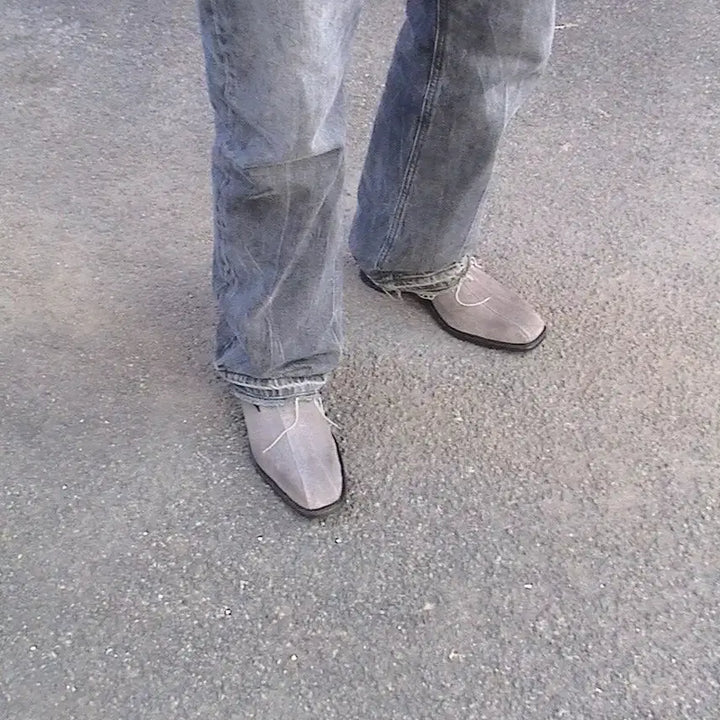 [BUNJANG] Kristian Kristian Pedestrian Loafer Grey / kristian-kristian pedestrian loafer