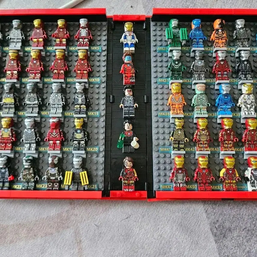 [BUNJANG] LEGO Iron Man All Suits Mini Figure Collection / 레고 아이언맨 전 슈트 모음 미니 피규어