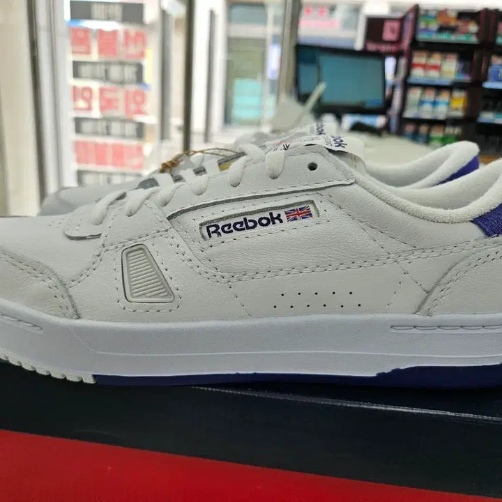 [BUNJANG] Reebok Club C Sneakers White/Purple / 리복 클럽 C 운동화 흰색 / 퍼플