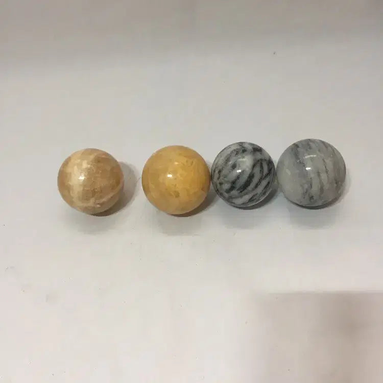 [BUNJANG] Yellow Jade and Jade Stone Set / 황옥과 옥돌 4개 일괄      /요316