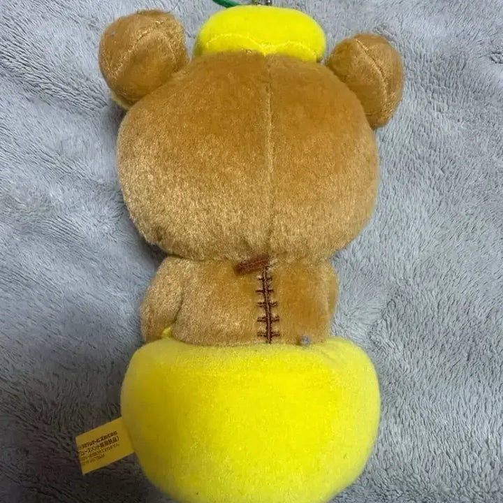 [BUNJANG] Rilakkuma Lemon Keychain Doll / 리락쿠마 레몬 키링 인형